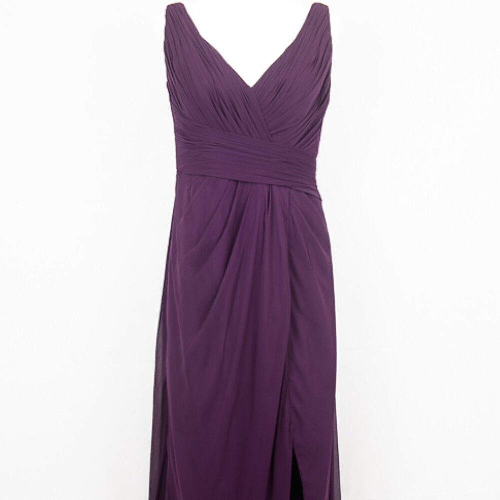 Simone Carvalli  Prom & Homecoming & Evening Dress, Size 8 (Medium), Burgundy
